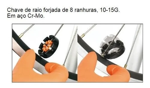 Chave De Raio Profissional Ice Toolz Para Bicicleta 12f8