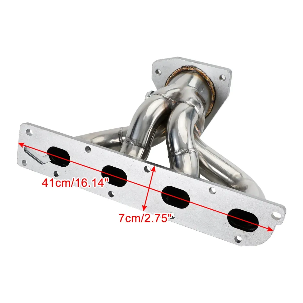 Chevrolet HHR 2006-2010 Cabeçalho de escape de ço inoxidável