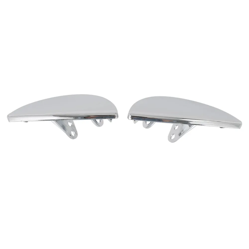 Chrome esquerda+ arruela de farol direita Tampa 61672752559/60 Para Mini Cooper 08-2014 genérico