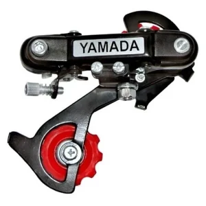 Câmbio Bicicleta Traseiro C/ Ponteira Preto 6v Yamada