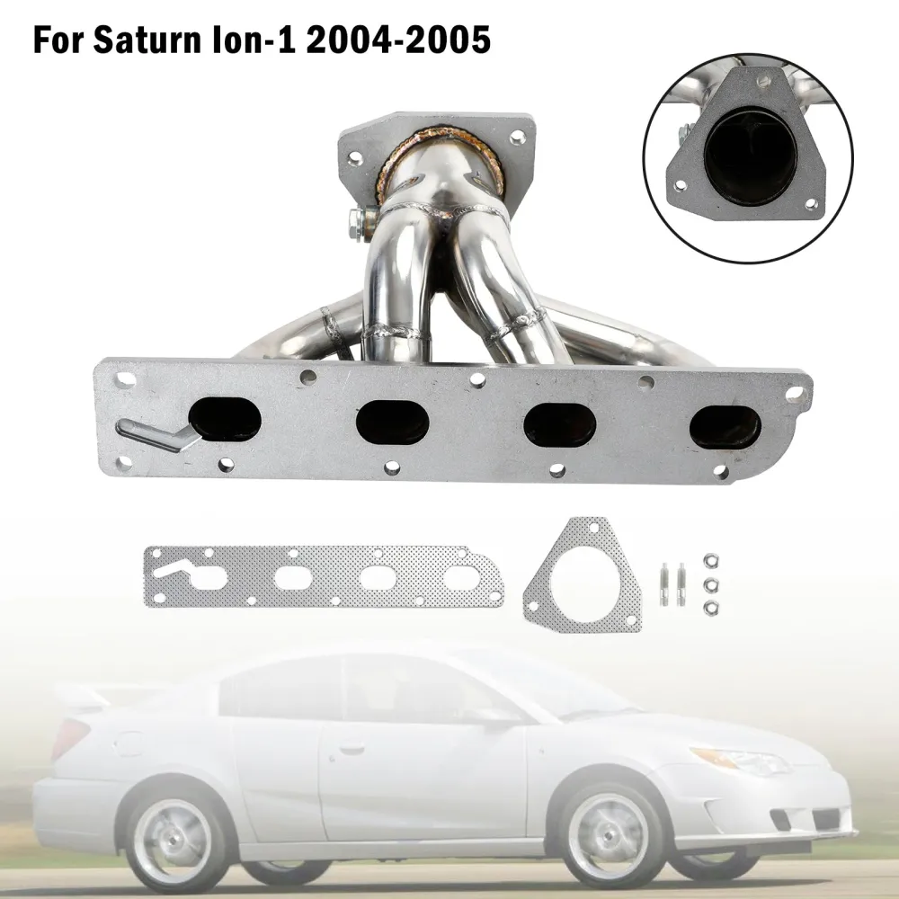 Cobalto/HHR/Saturn Ion 2.2L 2.4L 2005-2010 Cabeçalho de escape de ço inoxidável