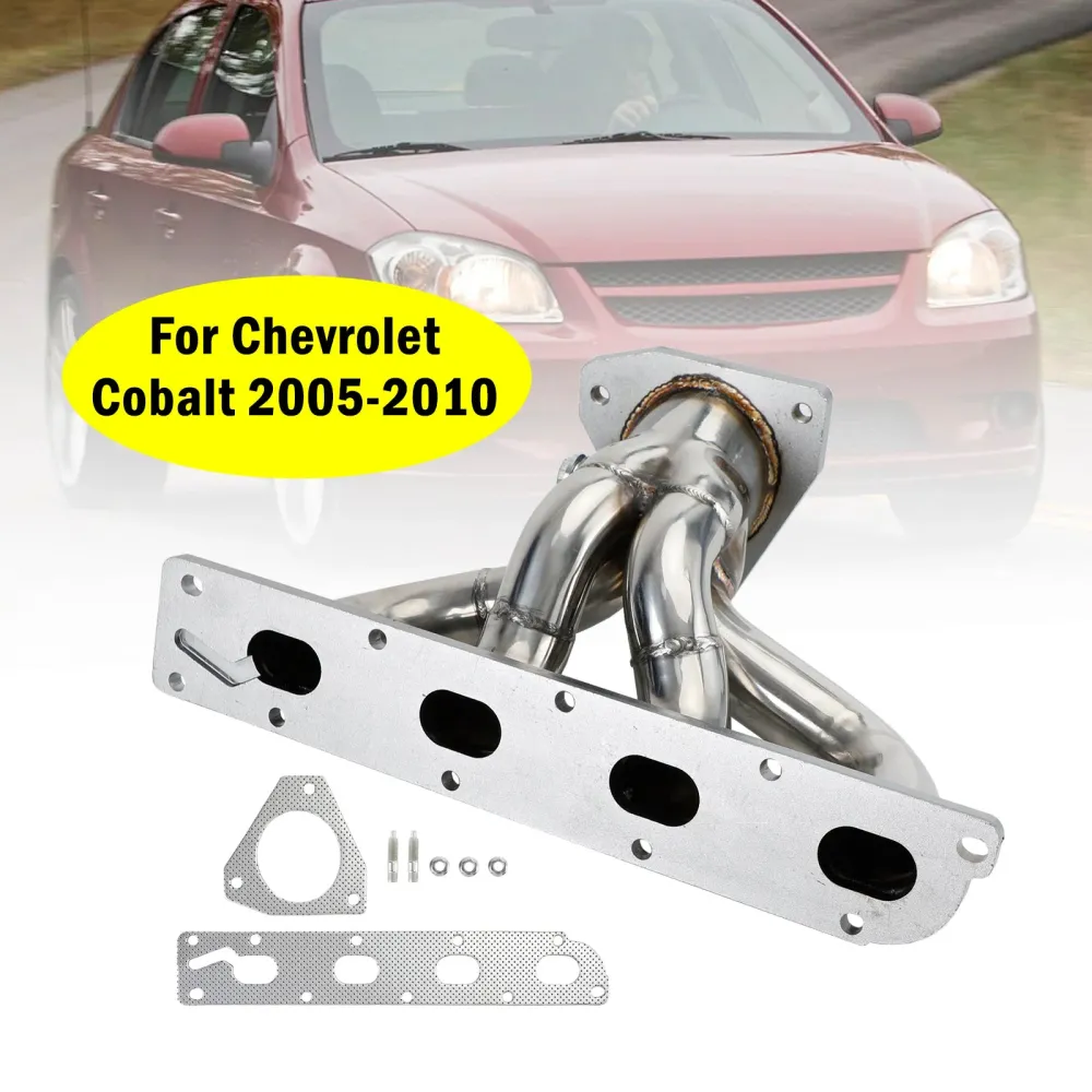 Cobalto/HHR/Saturn Ion 2.2L 2.4L 2005-2010 Cabeçalho de escape de ço inoxidável
