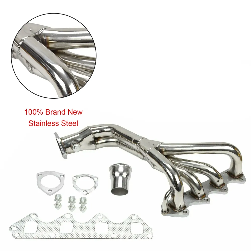 Coletor de admissão de ço inoxidável compatível com Suzuki Samurai & Geo Tracker 1,3L 1,6L L4 86-96