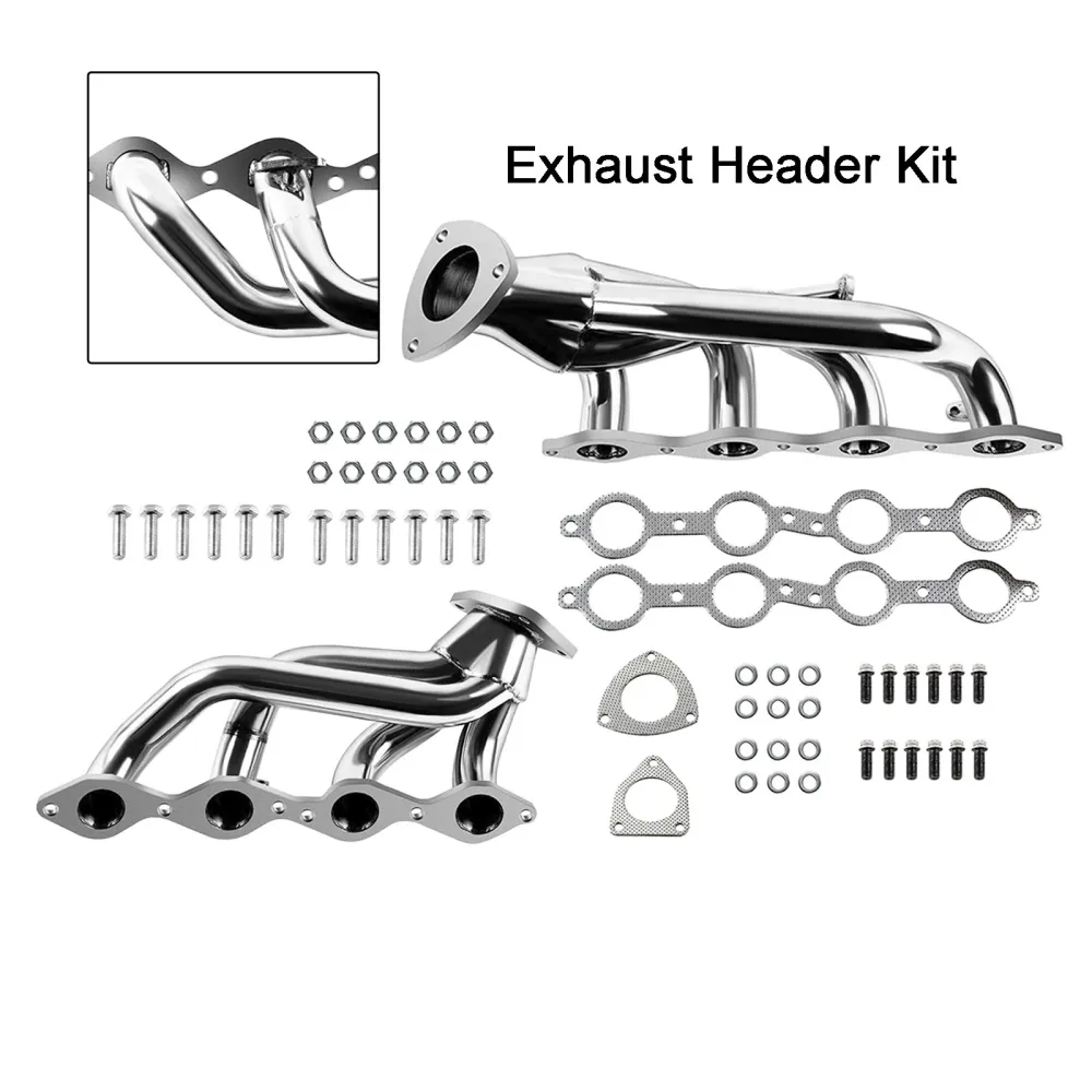 Coletor de cabeçalho FAT FIX Chevy Silverado 1500HD 2001-2003 FIT GMC SIERRA 1500