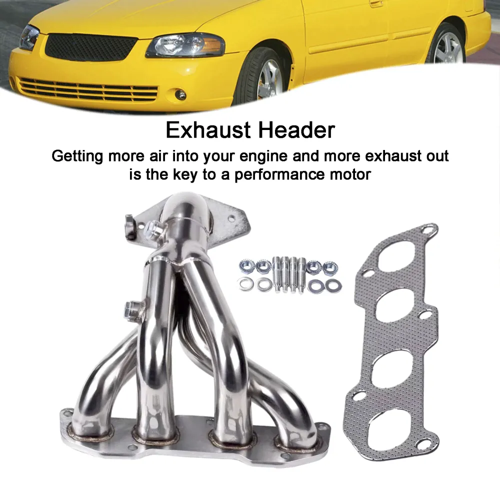 Coletor de cabeçalho de ço inoxidável ajuste nissan Sentra 2.5L Ser 2002-2005