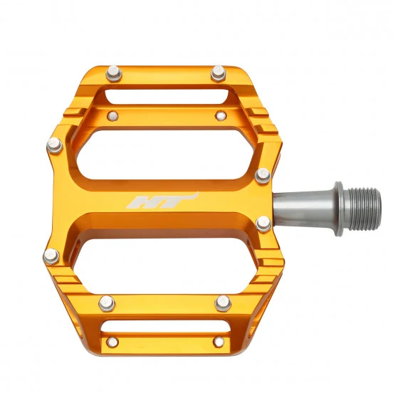 HT COMPONENTS AR09 Pedais planos laranja