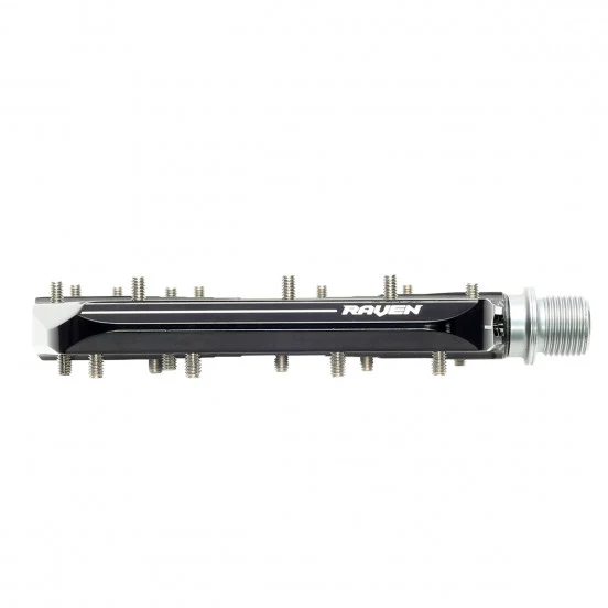 HT COMPONENTS RAVEN ANS 12 Pedais planos Preto