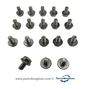 Conjunto de parafusos de cárter Volvo Penta MD2020C e MD2020D