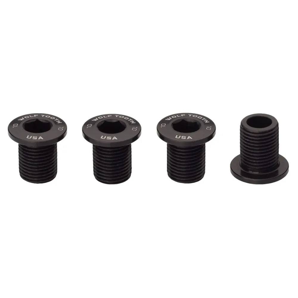 Conjunto de 4 parafusos de tabuleiro WOLF TOOTH M8x10 mm Roxo