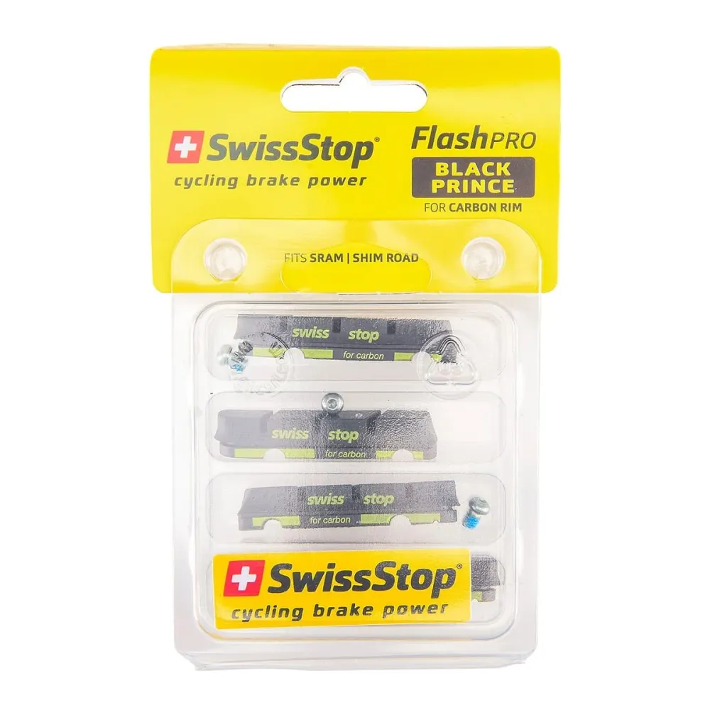 Conjunto de 4 sapatos SWISS STOP FLASH Carbono preto
