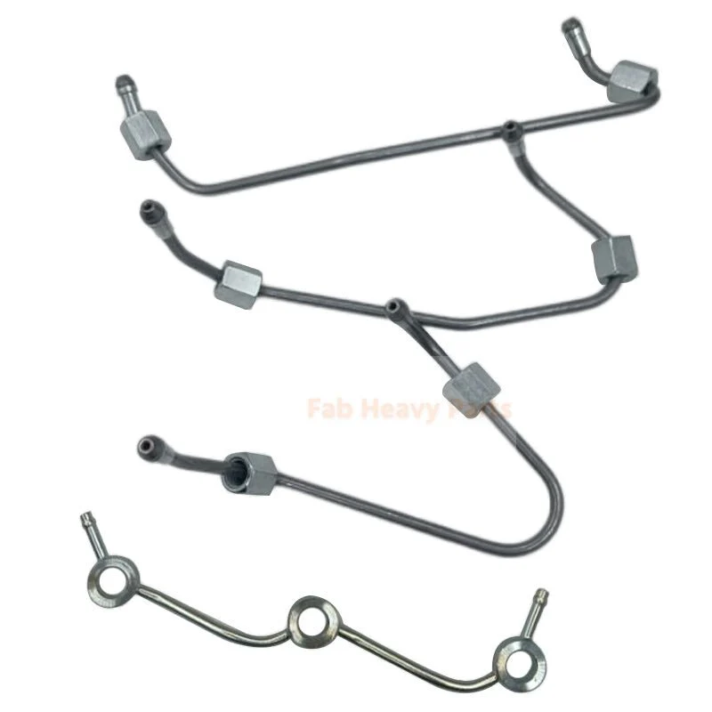 Conjunto de tubos injetores de combustível para Kubota BX2660D BX2670 F2400 F2560 FZ2100 FZ2400 KX41-2 KX41H KX61-2