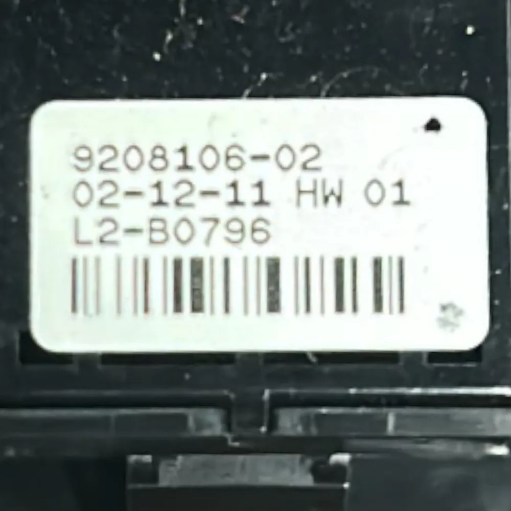 Controle da janela traseira esquerda BMW 1 Series (F20) Cod.9208106-02 (2013> 2019)