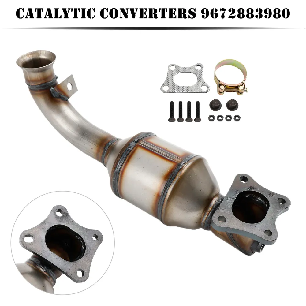 Conversor Catalítico 9822117480 Fits para Peugeot 108 208 301 308 II 1.2 VTI
