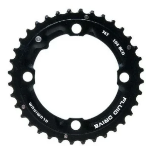 Coroa Sunrace P/ Bike Mtb 2 X 10 11v Bcd 104mm 36 Dentes
