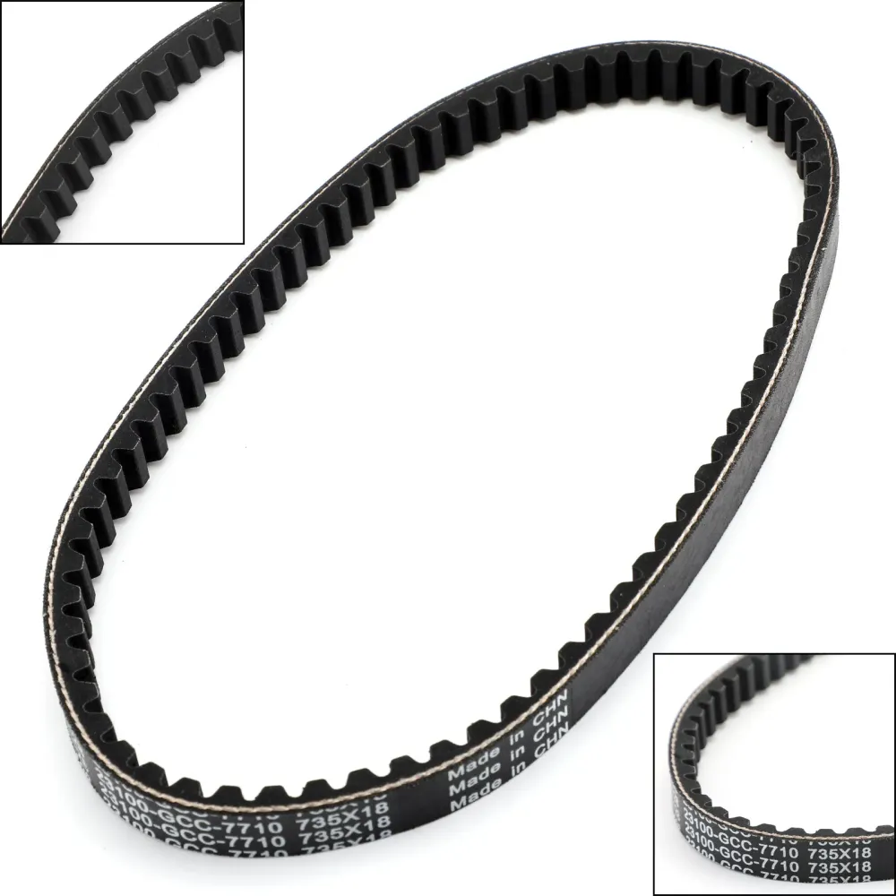 Correia de acionamento 735oc x 18W para Honda SCV 100 Lead JF11 03-07 Scooter 23100-GCC-771 Genérico