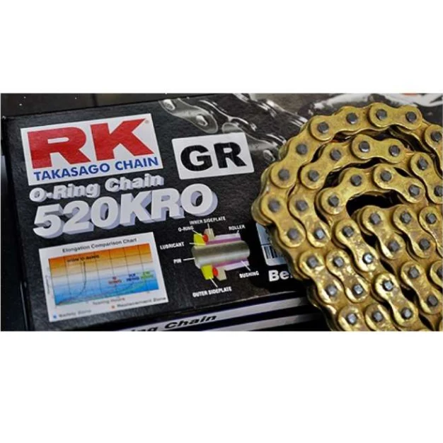 Corrente RK 520KRO Dourada