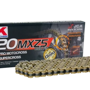 Corrente RK 520MXZ5 Super Reforçada Dourada (120 elos)