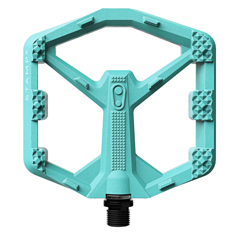 CRANKBROTHERS STAMP 0 Pedais planos pequenos Turquesa