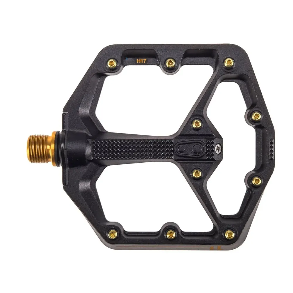 Crankbrothers Stamp 11 pequenos pedais pretos/ou planos