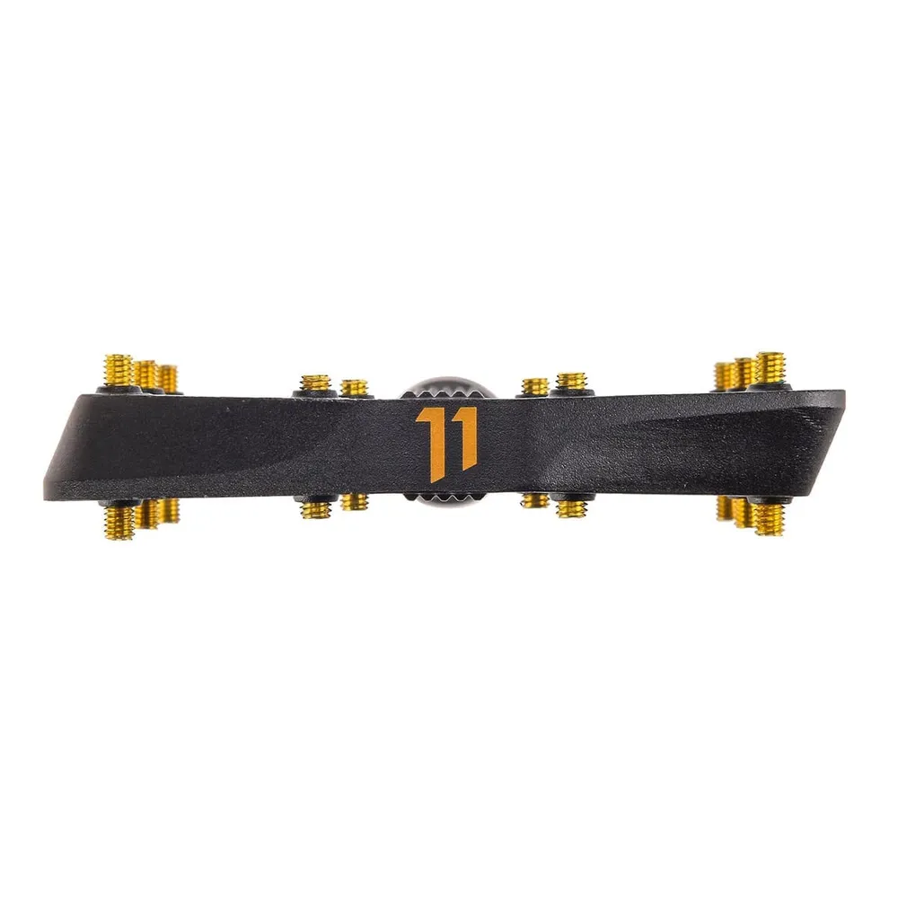 Crankbrothers Stamp 11 pequenos pedais pretos/ou planos