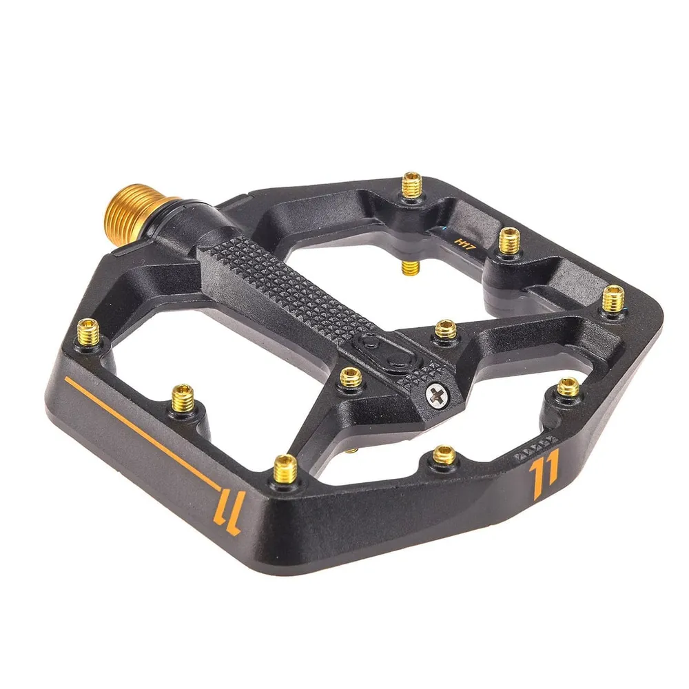Crankbrothers Stamp 11 pequenos pedais pretos/ou planos
