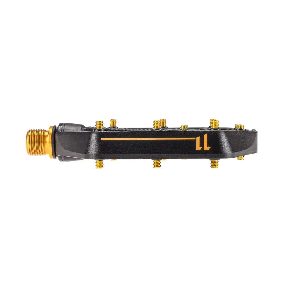 Crankbrothers Stamp 11 pequenos pedais pretos/ou planos