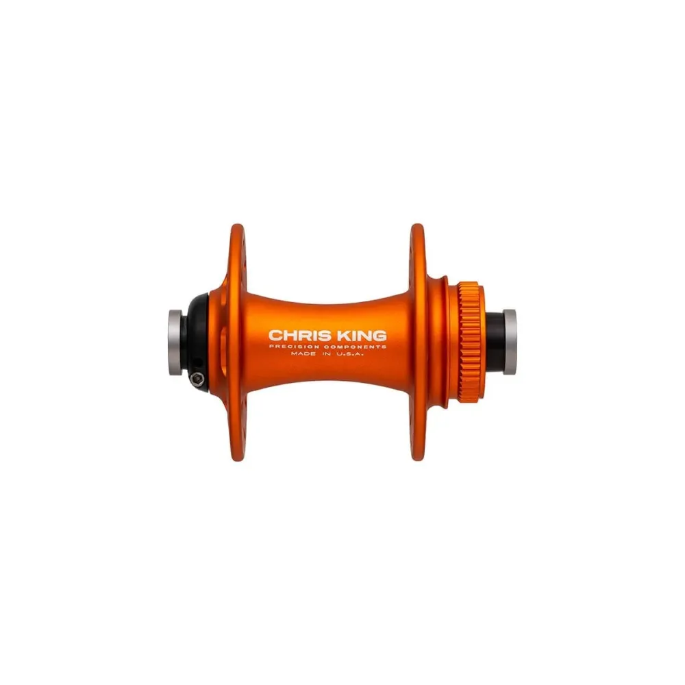 Cubo dianteiro CHRIS KING R45D 12x100mm Center Lock Orange Mat