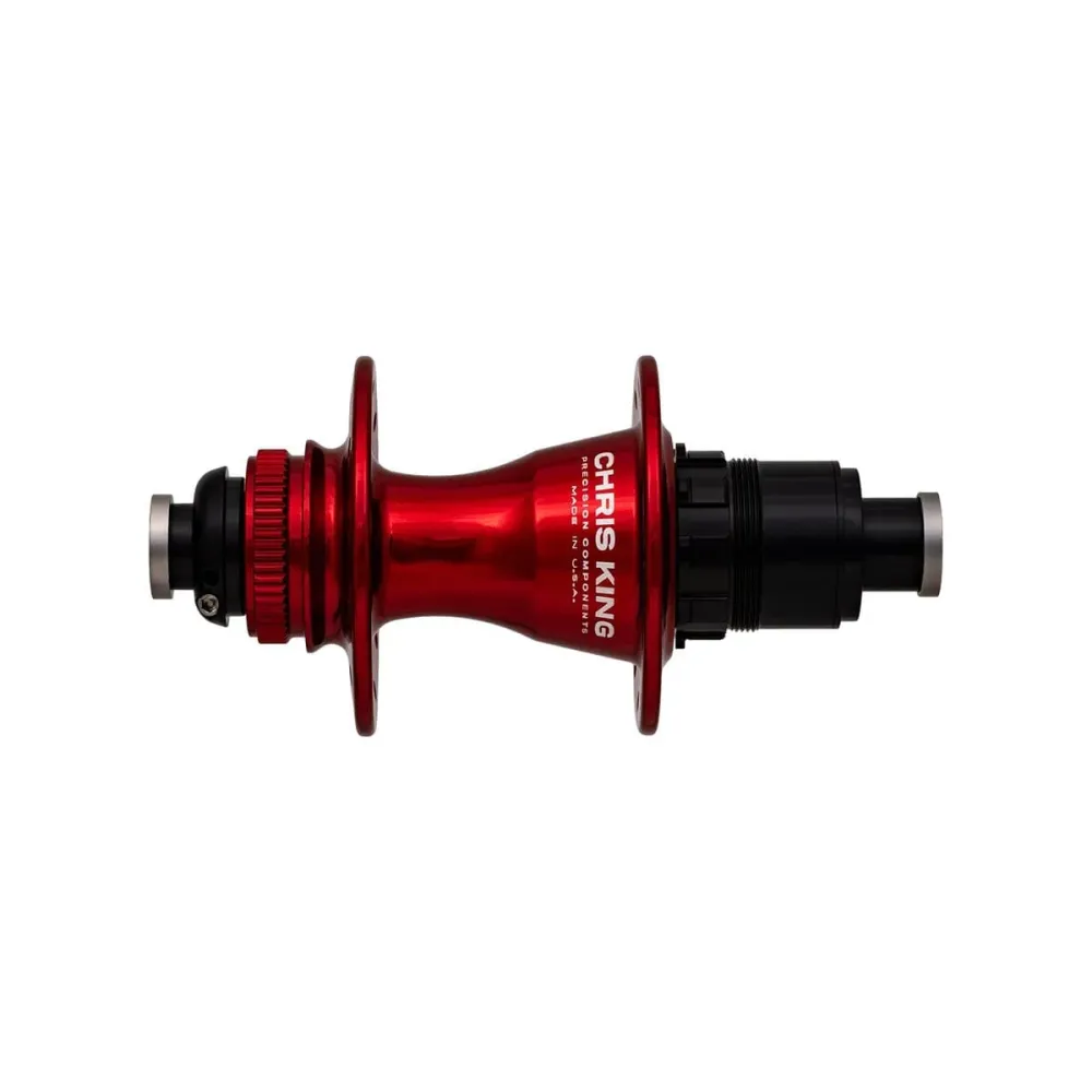 Cubo traseiro CHRIS KING R45D 12x142mm Center Lock Red