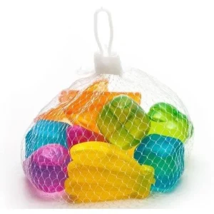 10 Cubos De Gelo Artificial Colorido Reutilizável
