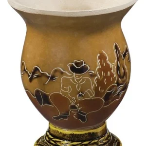 Cuia Para Chimarrão Tererê Mate Com Pé Fixo S/ Bocal Promate