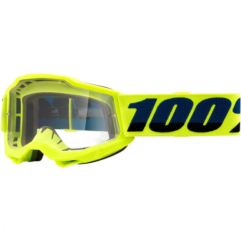 Óculos 100% ACCURI 2 FLUO YELLOW Junior - Crianç