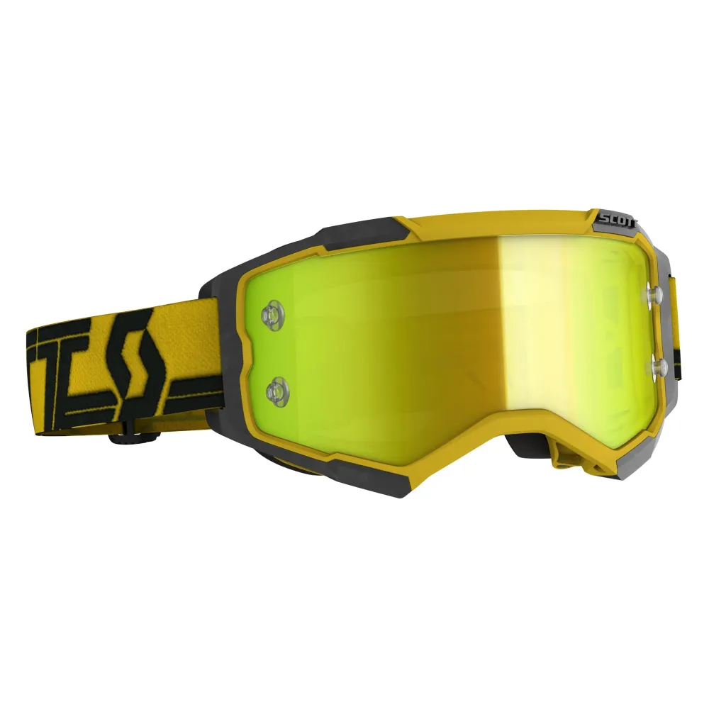 Óculos SCOTT FURY CHROME WORKS Amarelo/Preto 2020
