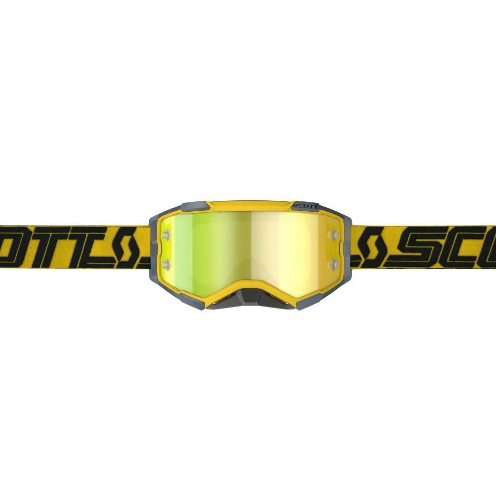 Óculos SCOTT FURY CHROME WORKS Amarelo/Preto 2020