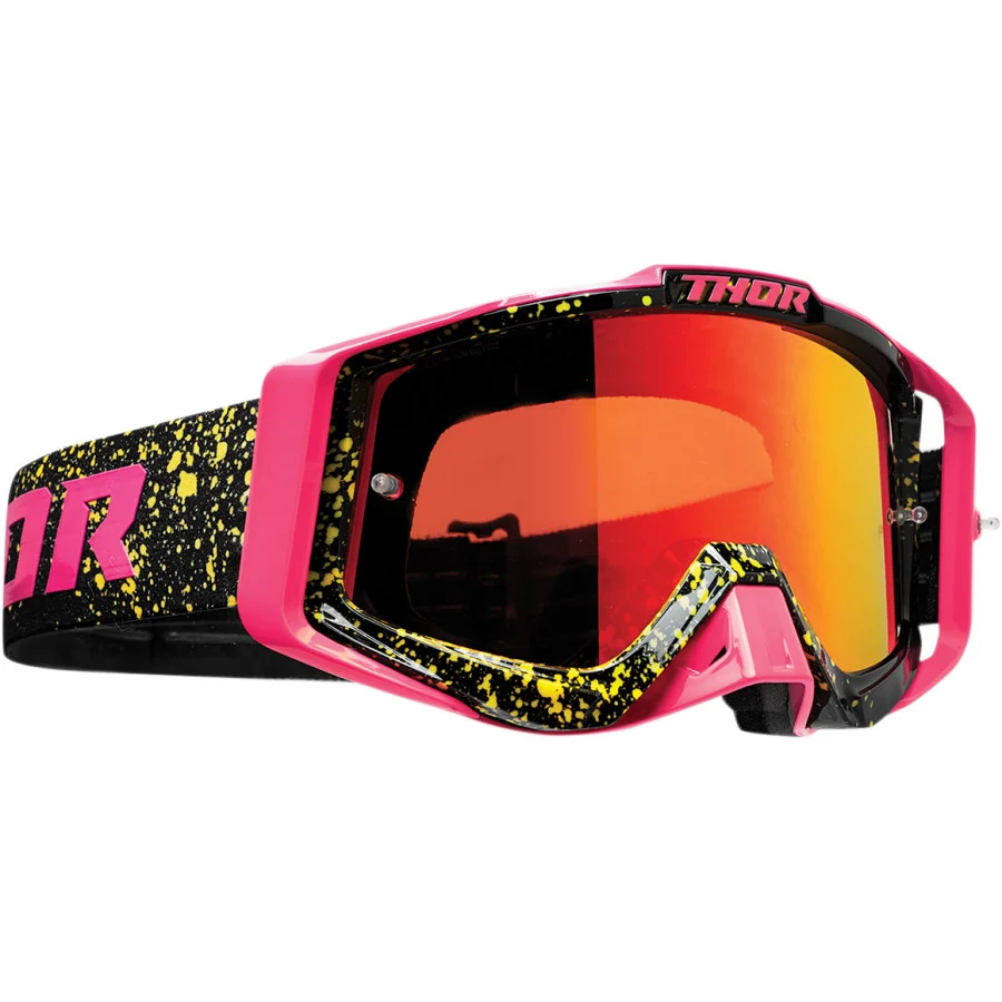 Óculos THOR SNIPER PRO SPLATTA Rosa Flúor/Preto 2020
