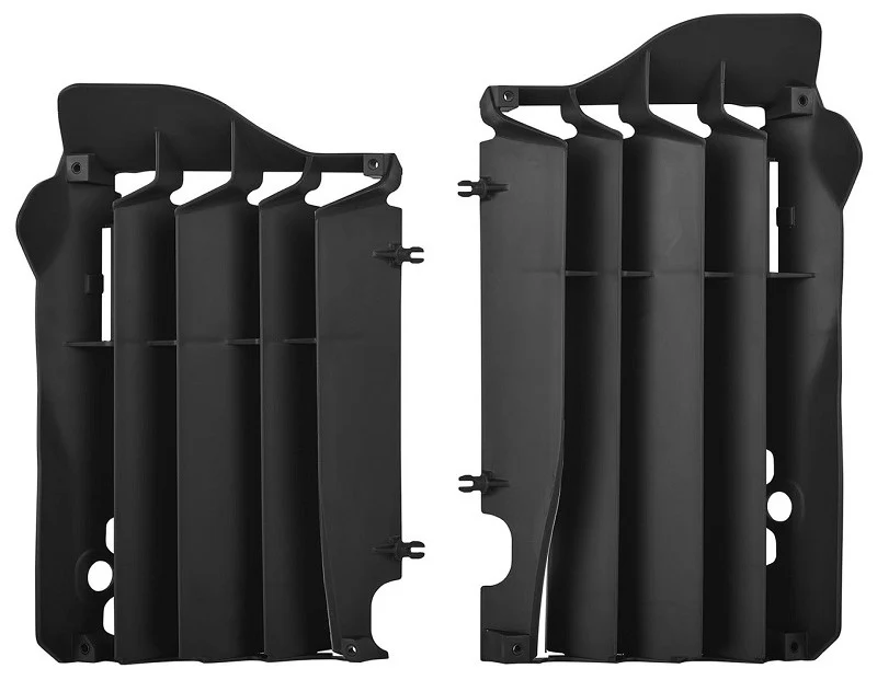 Deflectores de Radiador POLISPORT HONDA CRF 250 R 16-17 Preto