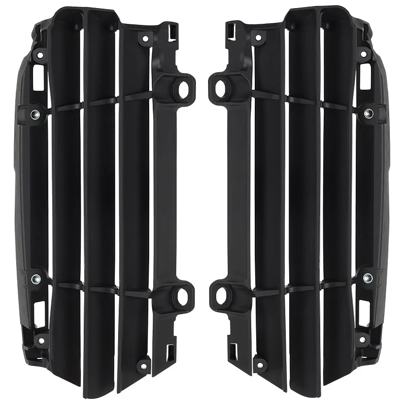 Deflectores de Radiador POLISPORT HUSQVARNA TC 125/250 23-25, FC 250/350/450 23-25 Preto
