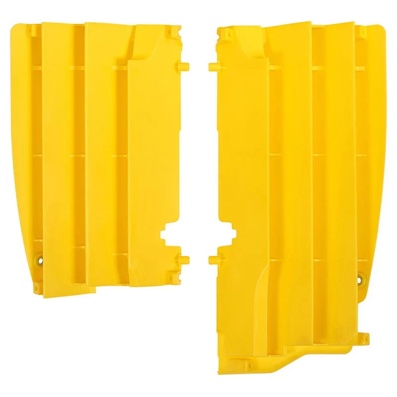 Deflectores de Radiador POLISPORT SUZUKI RMZ 250 10-18 Amarelo