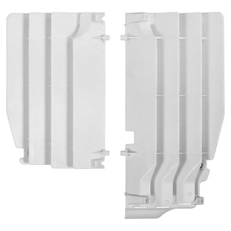 Deflectores de Radiador POLISPORT SUZUKI RMZ 250 10-18 Branco