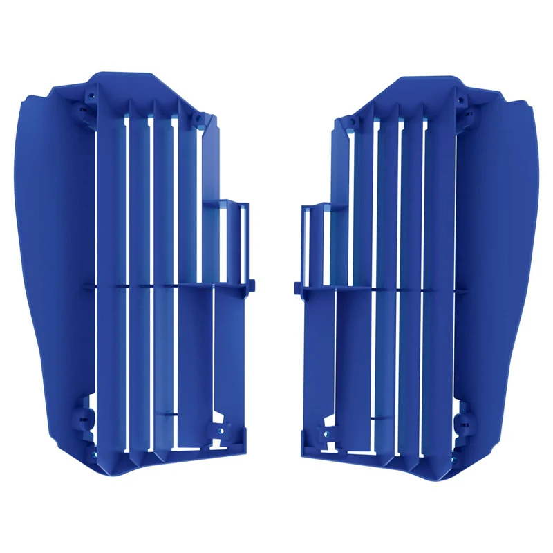 Deflectores de Radiador POLISPORT YAMAHA YZ 250 F 19-23, YZ 450 F 18-22, WR 250 F 20-23, WR 450 F 19-23 Azul
