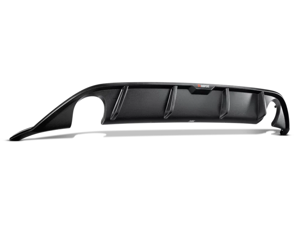 Difusor Traseiro em Fibra de Carbono Akrapovič VW Golf MK7 GTI 2.0TSI