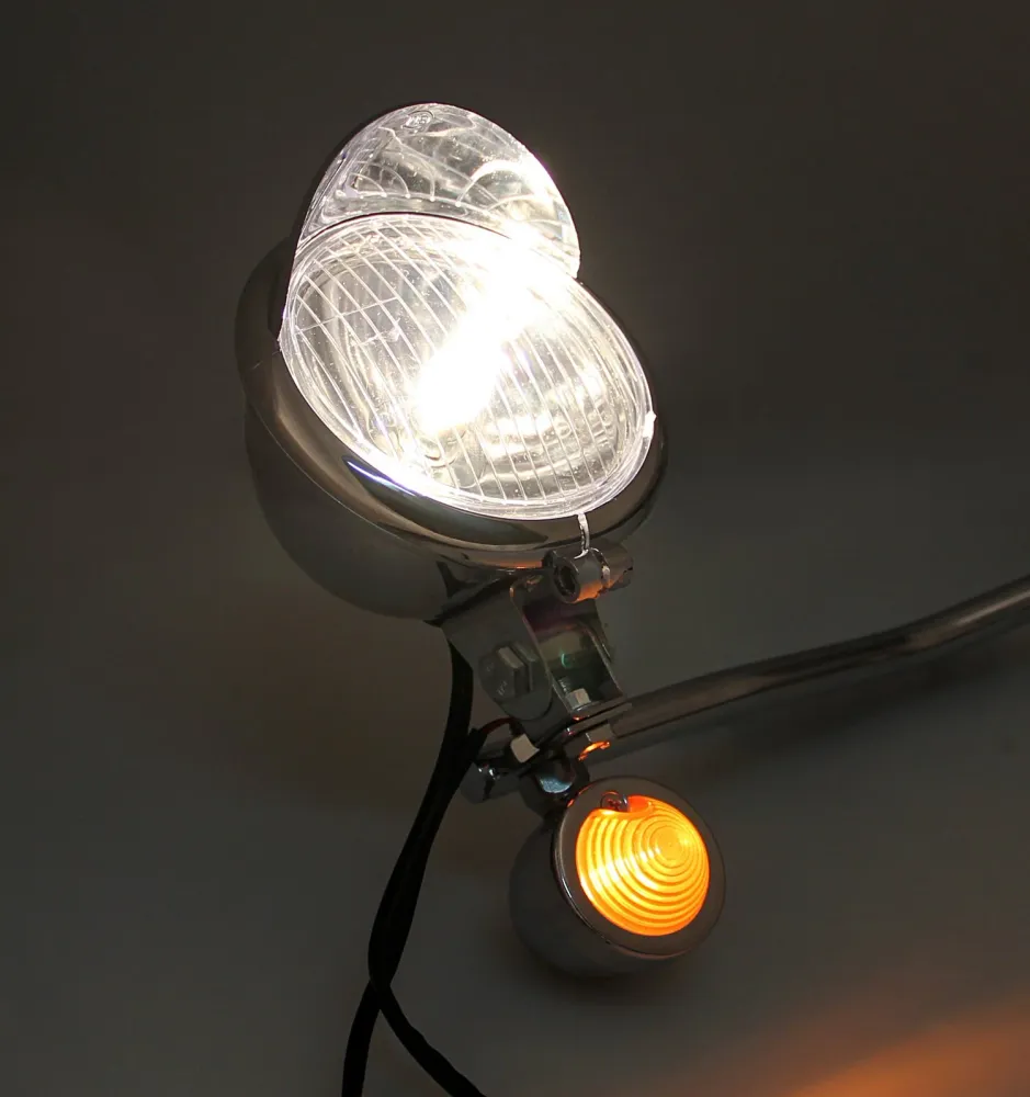Dirigir passagem do sinal de volta à luz do ponto da luz da luz honda yamaha suzuki kawasaki cruzadores genéricos