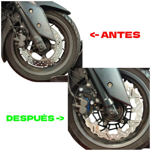 Disco de travão dianteiro Yamaha X-Max 125/300 17-25 oversize d.300mm RB Max