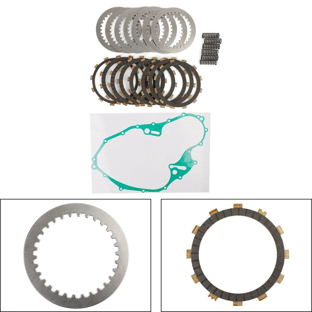 Discos de Kit de Clutch Discos Springs Junta Fit para Yamaha Raptor 700 700R 2006-2018 genérico