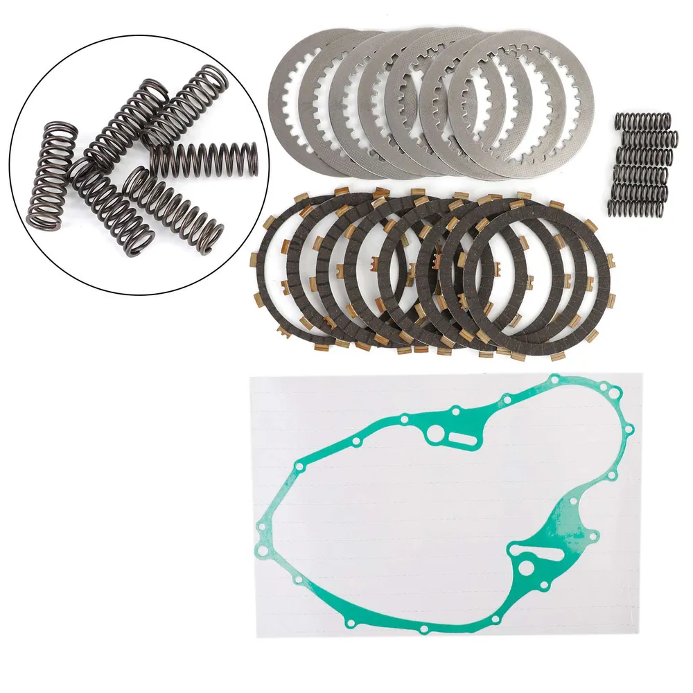 Discos de Kit de Clutch Discos Springs Junta Fit para Yamaha Raptor 700 700R 2006-2018 genérico