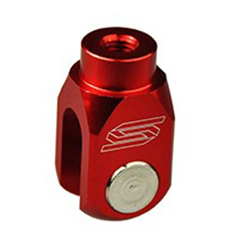 Distanciador Pedal Travão SCAR KAWASAKI KX 85 98-20, KX 125 03-08, KX 250 03-04, KLX 250 93-20 Vermelho