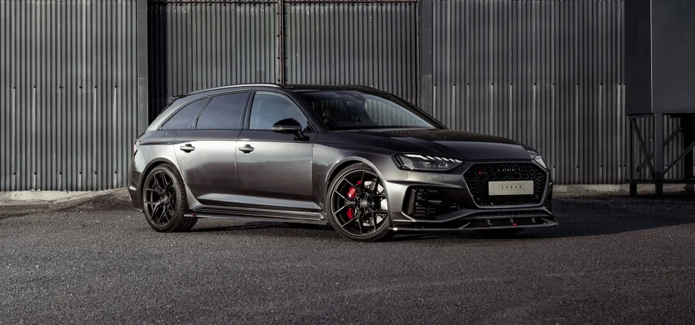 Divisor Frontal em Carbono Automóvel Urbano Audi RS4 B9.5