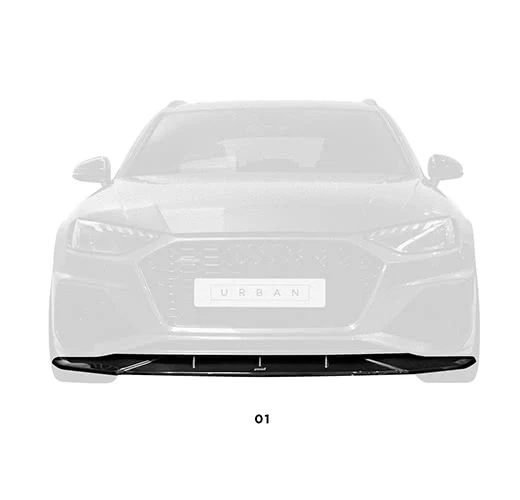 Divisor Frontal em Carbono Automóvel Urbano Audi RS4 B9.5