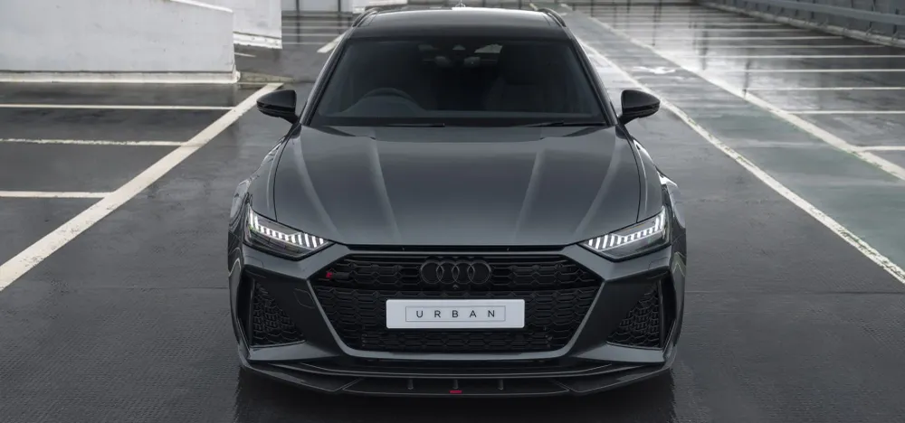 Divisor Frontal em Carbono Urban Automotive Audi RS6 C8