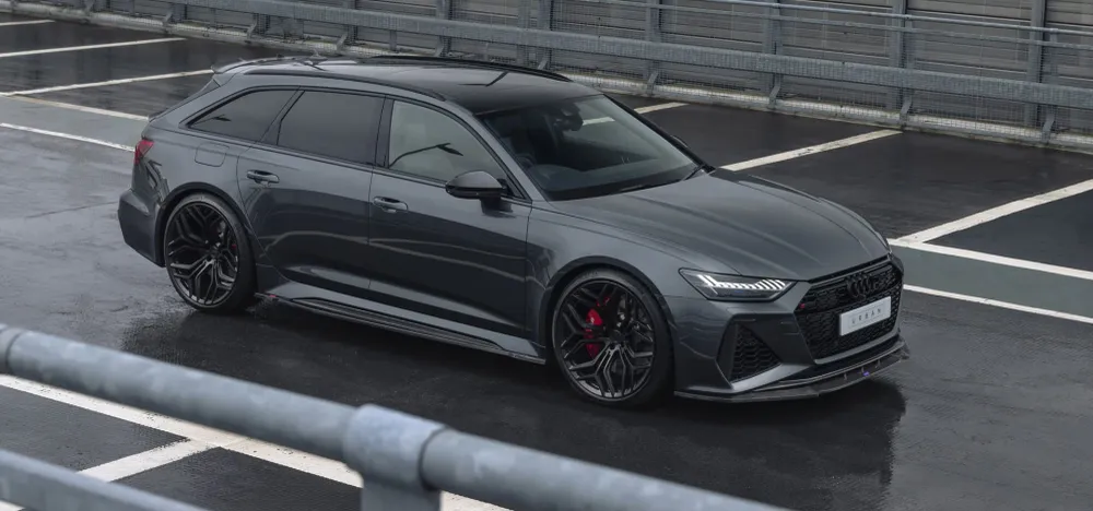 Divisor Frontal em Carbono Urban Automotive Audi RS6 C8