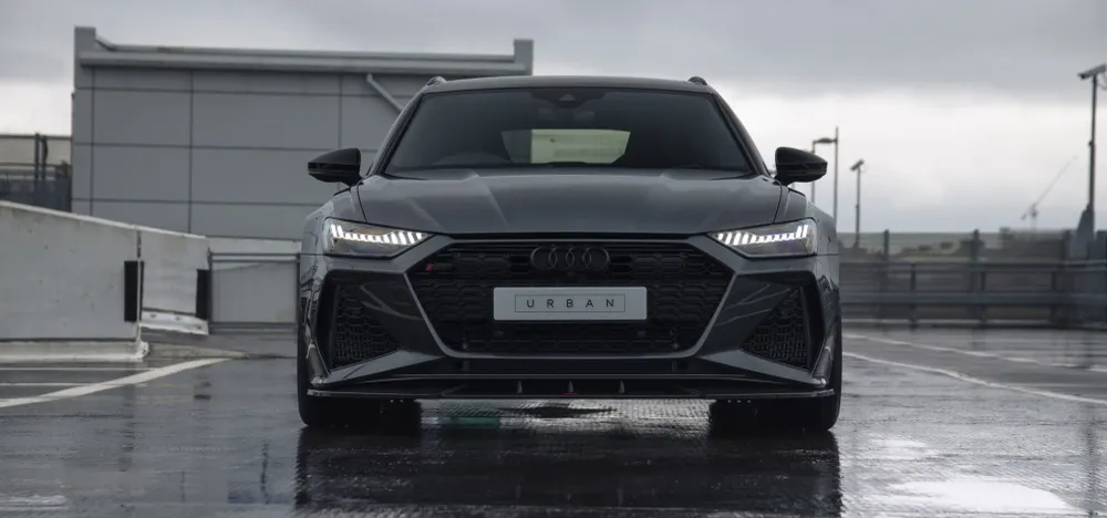 Divisor Frontal em Carbono Urban Automotive Audi RS6 C8